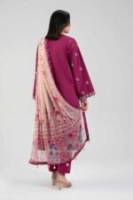 3 Piece - Digital Printed Embroidered Suit - 42601335 - Image 3