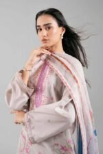 3 Piece - Digital Printed Embroidered Suit - 42601336 - Image 2