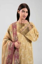 3 Piece - Digital Printed Embroidered Suit - 42601354 - Image 2