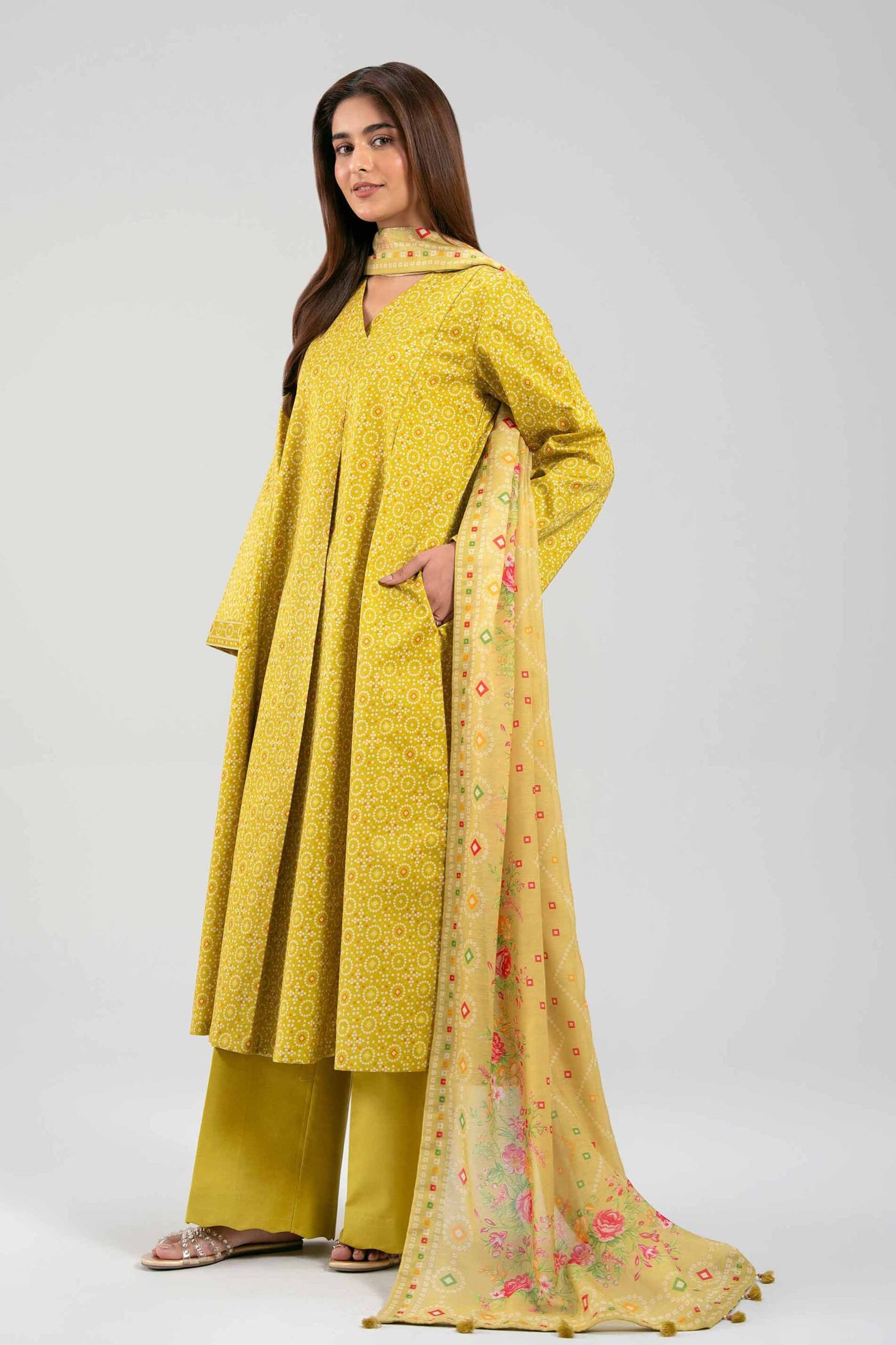 42601376-_8.jpg 3 Piece - Digital Printed Suit - 42601376 - Image 1