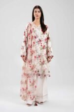 3 Piece - Digital Printed Embroidered Suit - 42601395