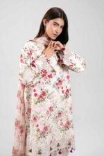 3 Piece - Digital Printed Embroidered Suit - 42601395 - Image 2