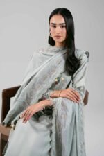 3 Piece - Digital Printed Embroidered Suit - 42601402 - Image 2