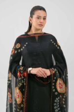 3 Piece - Digital Printed Embroidered Suit - 42619516