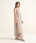 Lawn Embroidered Pink 3 Piece Suit - Image 3