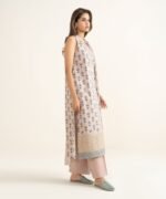 Lawn Embroidered Pink 3 Piece Suit - Image 3