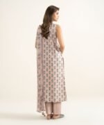 Lawn Embroidered Pink 3 Piece Suit - Image 4