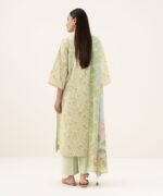 Zari Lawn Embroidered Multi 3 Piece Suit - Image 3