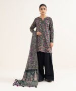 Lawn Printed Multi 3 Piece Suit - Image 2
