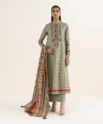 Lawn Embroidered Multi 3 Piece Suit - Image 2