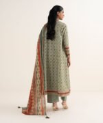 Lawn Embroidered Multi 3 Piece Suit - Image 4
