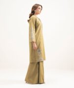 Lawn Embroidered Brown 3 Piece Suit - Image 2