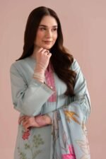 2 Piece - Embroidered Suit - PE26-140 - Image 2