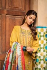 2 Piece - Embroidered Suit - PE26-143 - Image 4