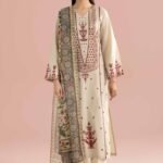 2 Piece - Embroidered Suit - PE26-146