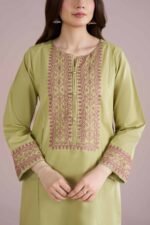 2 Piece - Embroidered Suit - PE26-151 - Image 6