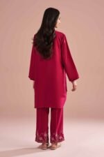 2 Piece - Embroidered Suit - PE26-168 - Image 3