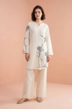 2 Piece - Embroidered Suit - PE26-174