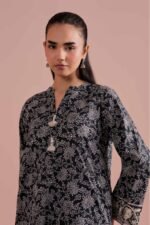 2 Piece - Printed Embroidered Suit - PE26-198 - Image 6