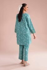 2 Piece - Printed Embroidered Suit - PE26-213 - Image 4