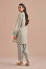 2 Piece - Printed Embroidered Suit - PE26-214 - Image 6