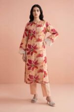 2 Piece - Printed Embroidered Suit - PE26-225 - Image 6