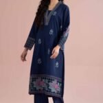 2 Piece - Embroidered Suit - PE26-230