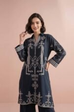 2 Piece - Printed Suit - PE26-263 - Image 2