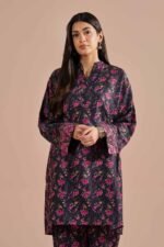 2 Piece - Printed Embroidered Suit - PE26-27 - Image 6