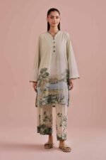 2 Piece - Printed Suit - PE26-273 - Image 3