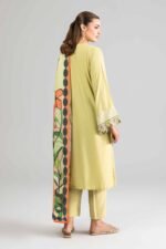 3 Piece - Embroidered Suit - PE26-306 - Image 4