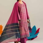 3 Piece - Embroidered Suit - PE26-311