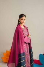 3 Piece - Embroidered Suit - PE26-311 - Image 3