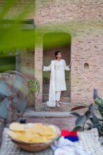 3 Piece - Embroidered Suit - PE26-313 - Image 4