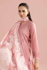 3 Piece - Embroidered Suit - PE26-315 - Image 2