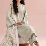 3 Piece - Embroidered Suit - PE26-316