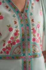 3 Piece - Embroidered Suit - PE26-324 - Image 5