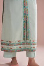 3 Piece - Embroidered Suit - PE26-324 - Image 6