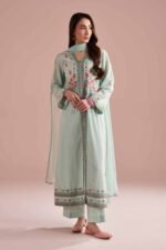 3 Piece - Embroidered Suit - PE26-324 - Image 4