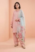 3 Piece - Embroidered Suit - PE26-338 - Image 6