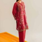 2 Piece - Embroidered Suit - PE26-46