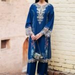 2 Piece - Embroidered Suit - PE26-47
