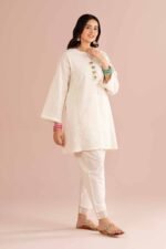 2 Piece - Embroidered Suit - PE26-472 - Image 5