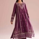 2 Piece - Embroidered Suit - PE26-49