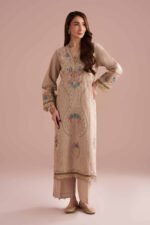 2 Piece - Embroidered Suit - PE26-55 - Image 4