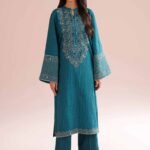 2 Piece - Embroidered Suit - PE26-56