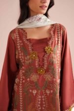 3 Piece - Embroidered Suit - PE26-63 - Image 3