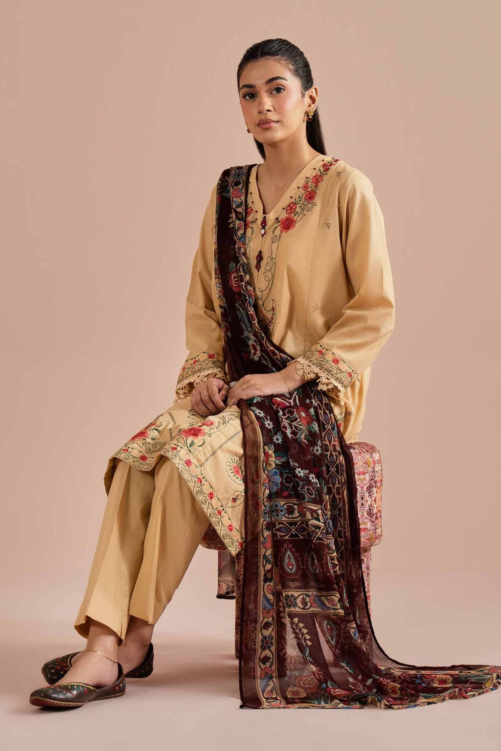 PE26-67-_1.jpg 3 Piece - Embroidered Suit - PE26-67 - Image 1