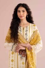 3 Piece - Embroidered Suit - PE26-75 - Image 6