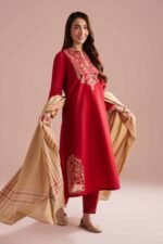 3 Piece - Embroidered Suit - PE26-80